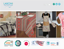 Tablet Screenshot of laboni.com